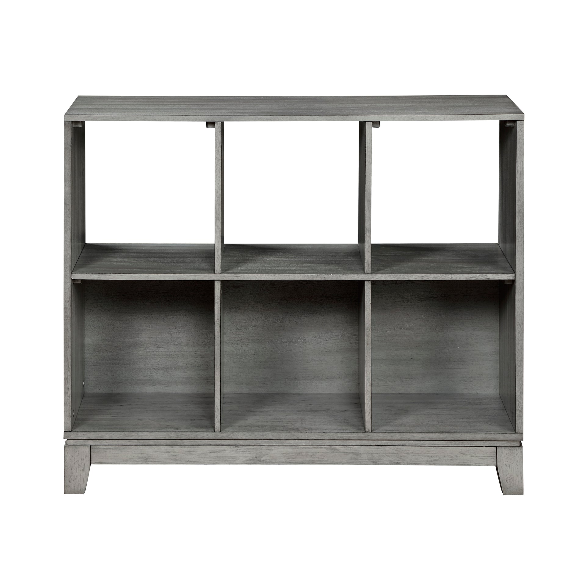 Garretson Open Back Bookcase – Modern Wooden Display & Storage Shelf