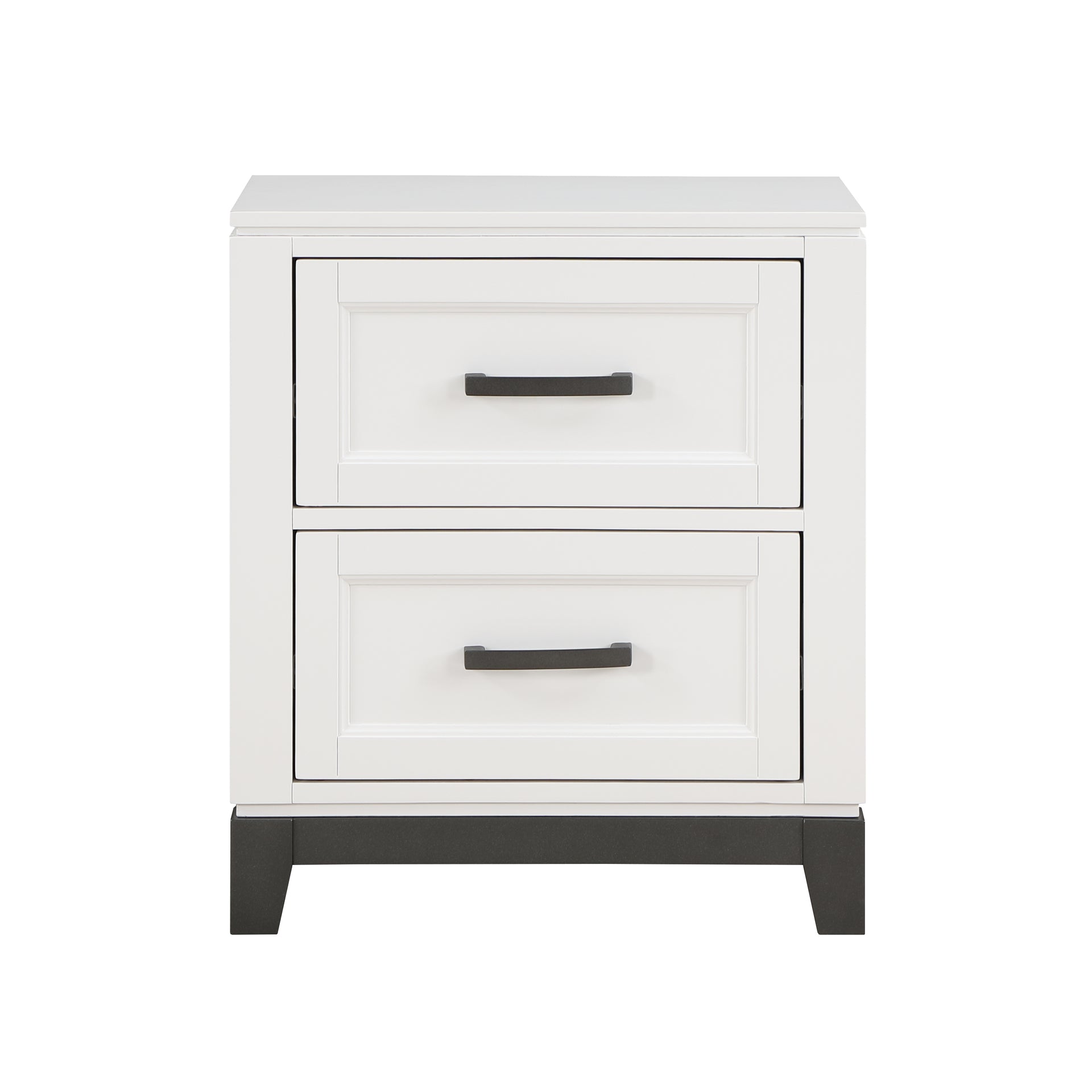 Garretson Rustic Transitional Bedroom Nightstand with Drawer