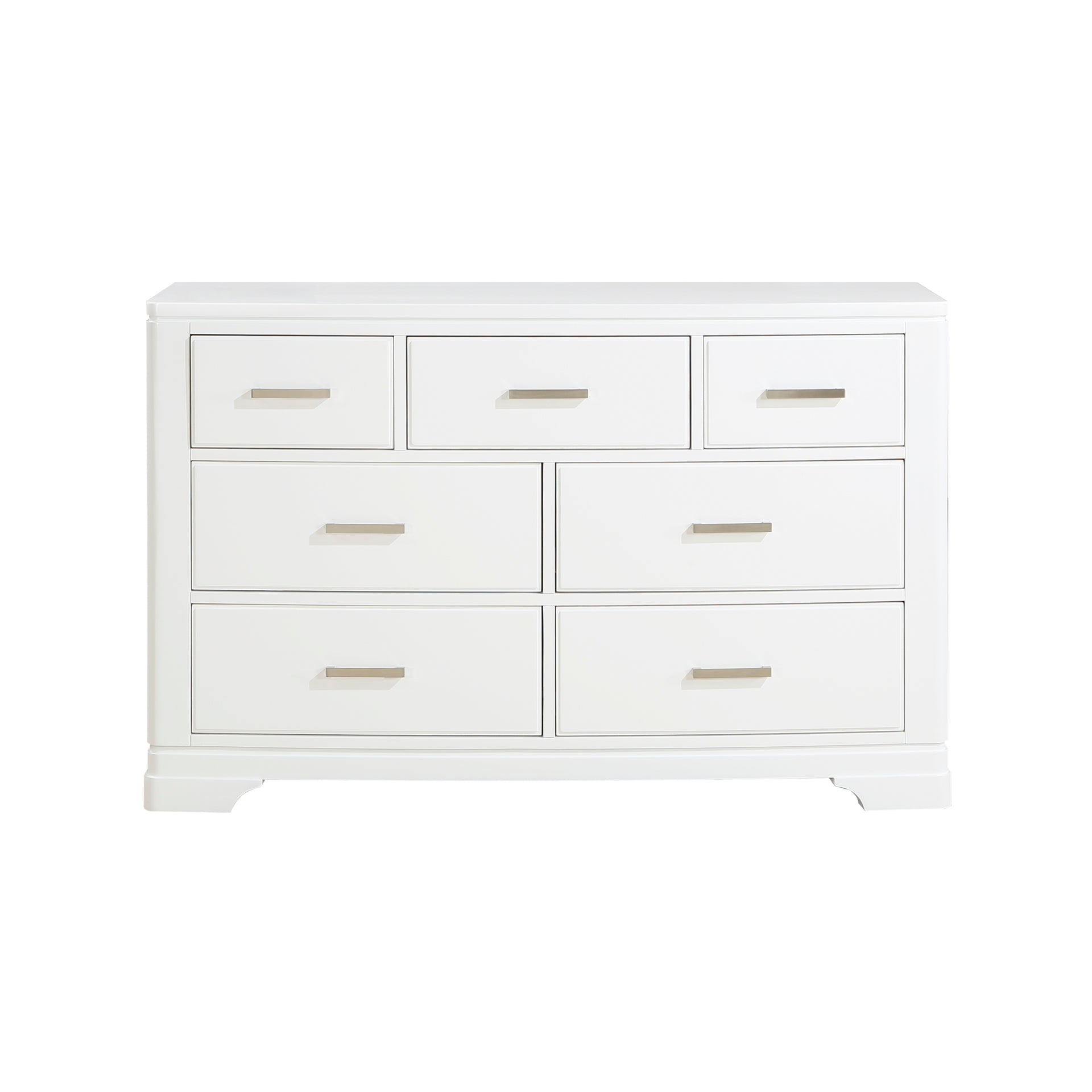 Hudson Collection Dresser with Chrome Bar Hardware