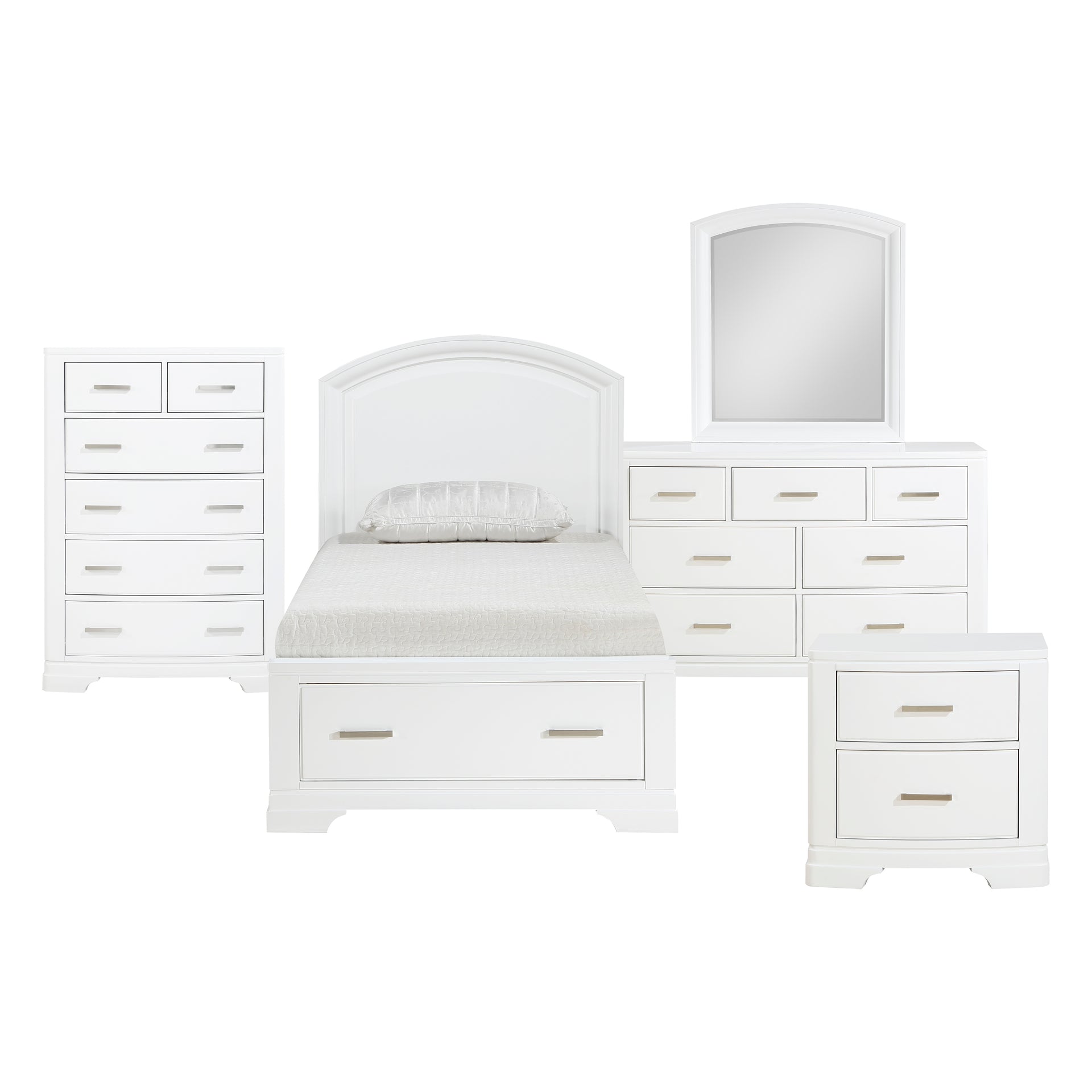 Hudson Collection 5-Piece Twin Bedroom Set with Chest