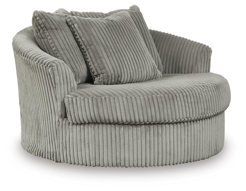 Lindyn Oversized Swivel Accent Chair