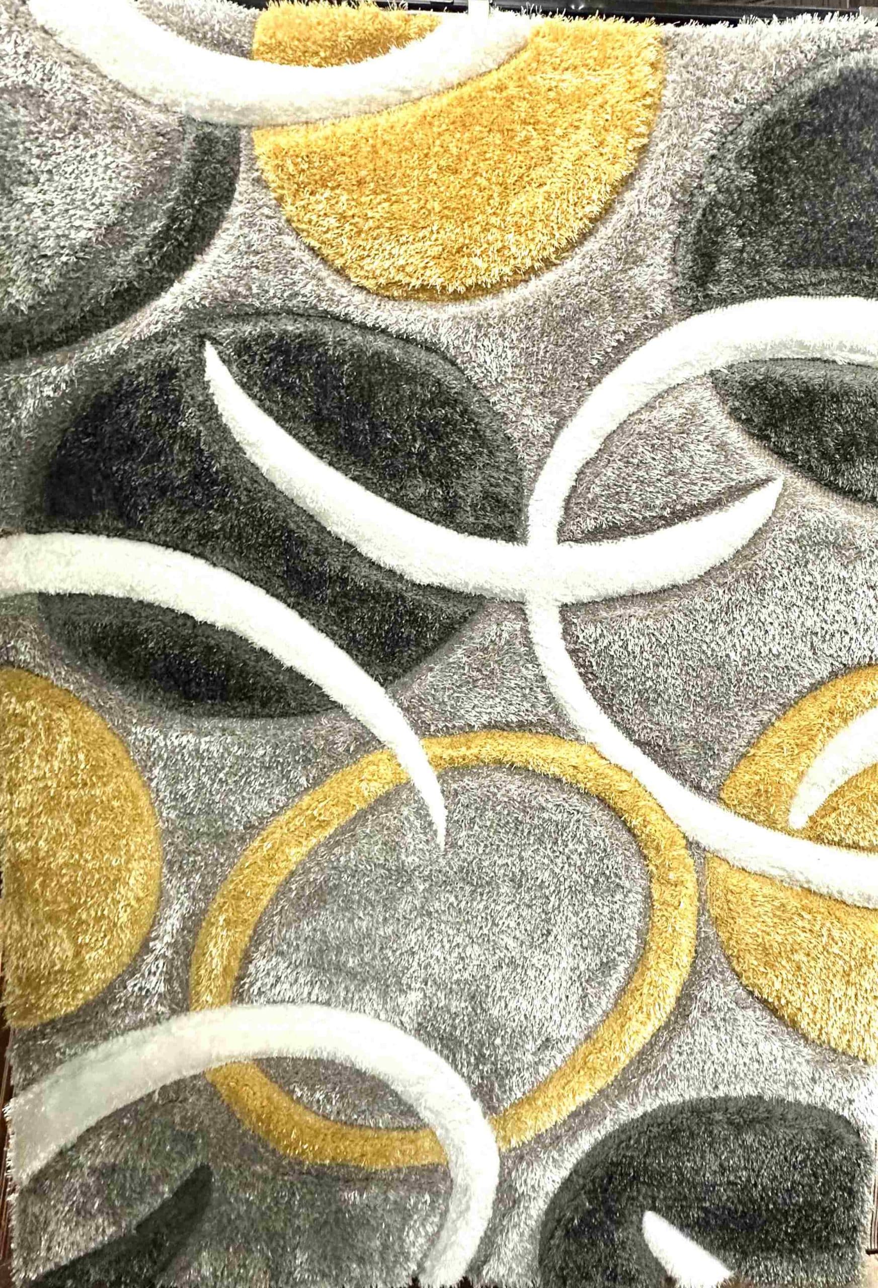 4D SHAGGY Rug Design 6482
