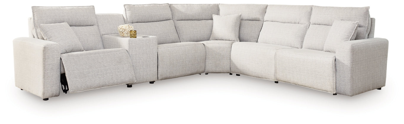 Modmax II 6-Piece Power Reclining Sectional with Console