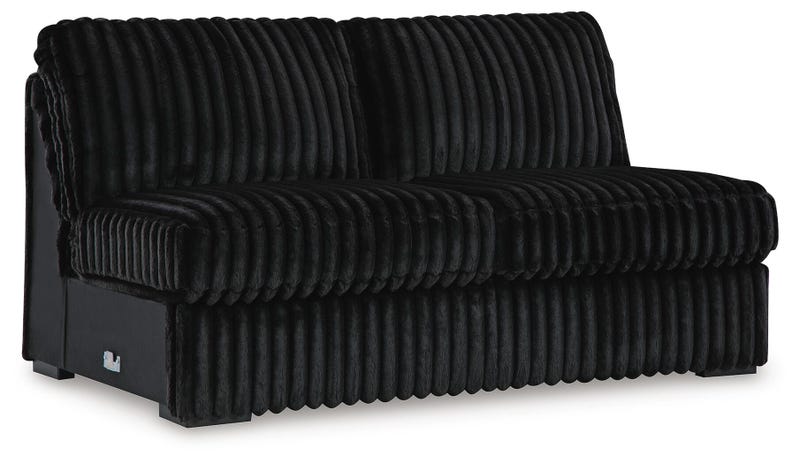Midnight-Madness Armless Loveseat