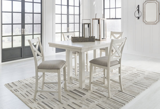 Robbinsdale Counter Height Dining Table and 4 Barstools