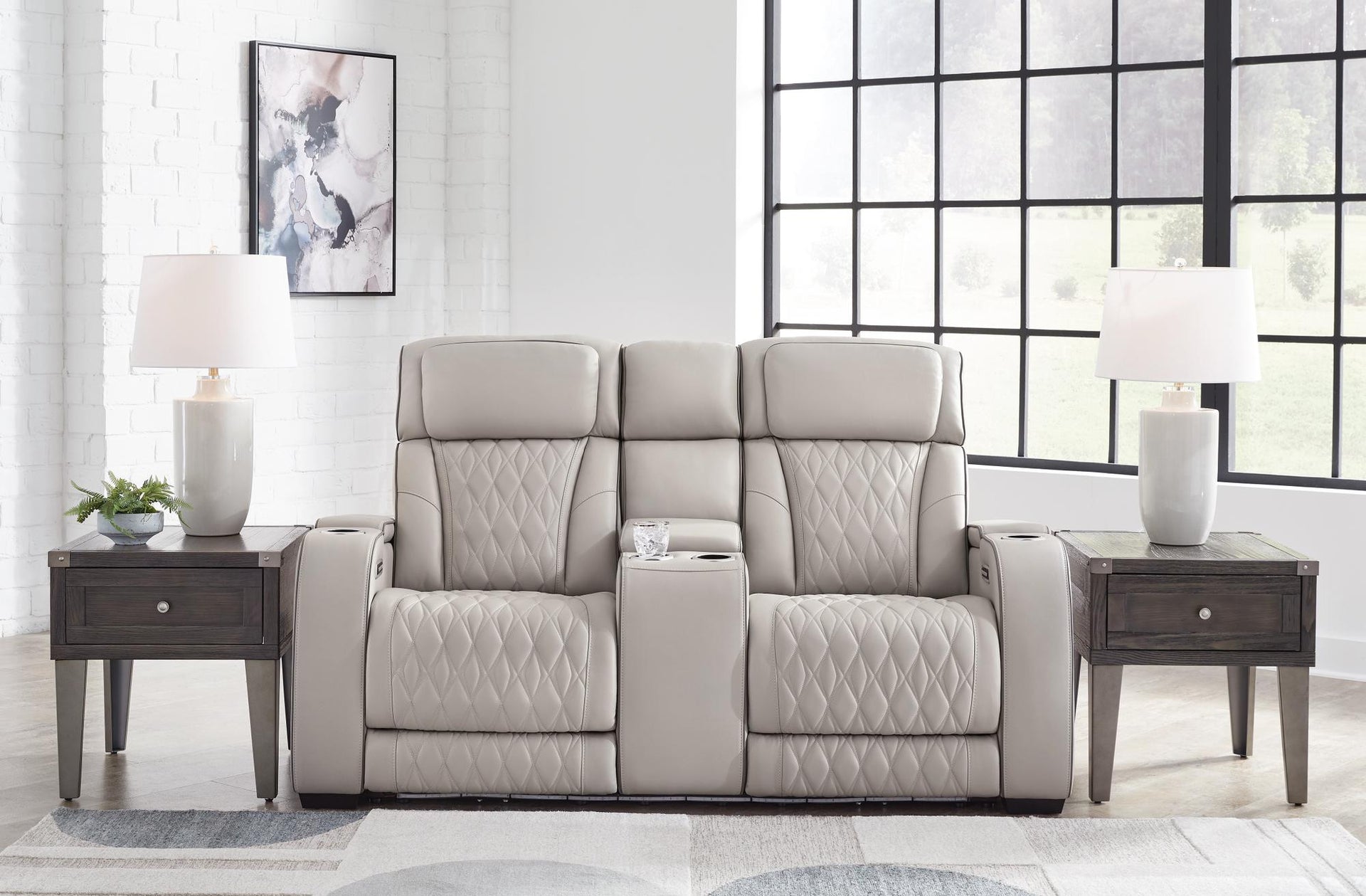Boyington Power Reclining Loveseat With Console