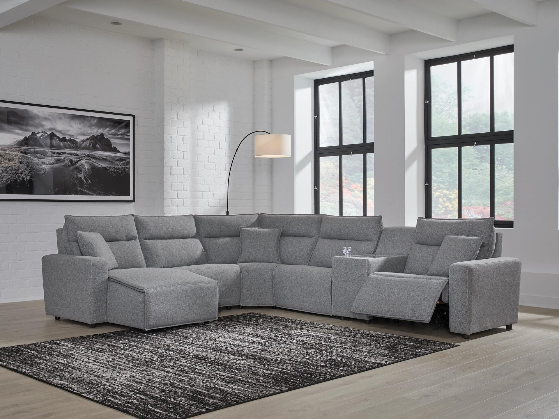 Modmax II 6-piece Power Reclining Sectional With Chaise and Console