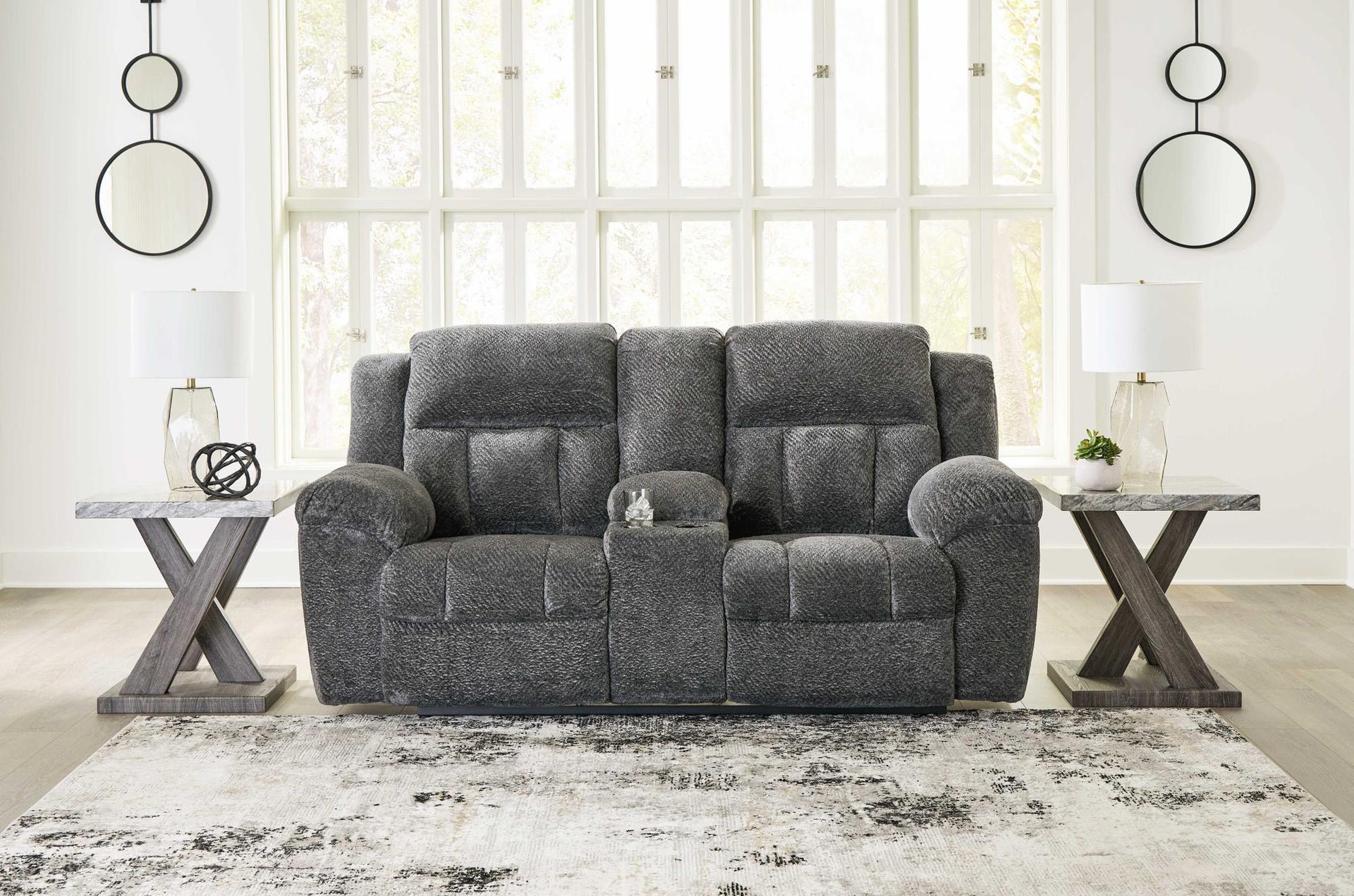 Frohn Reclining Loveseat With Console